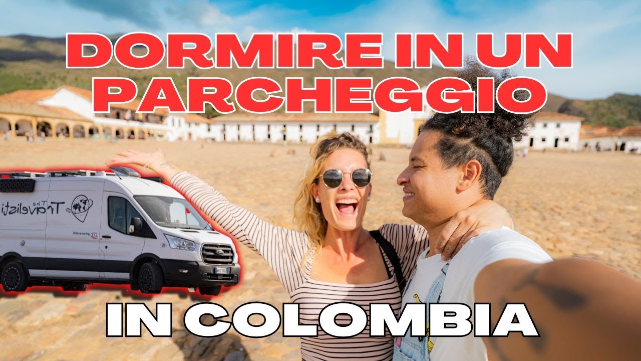 Com'è dormire in un parcheggio in una città colombiana