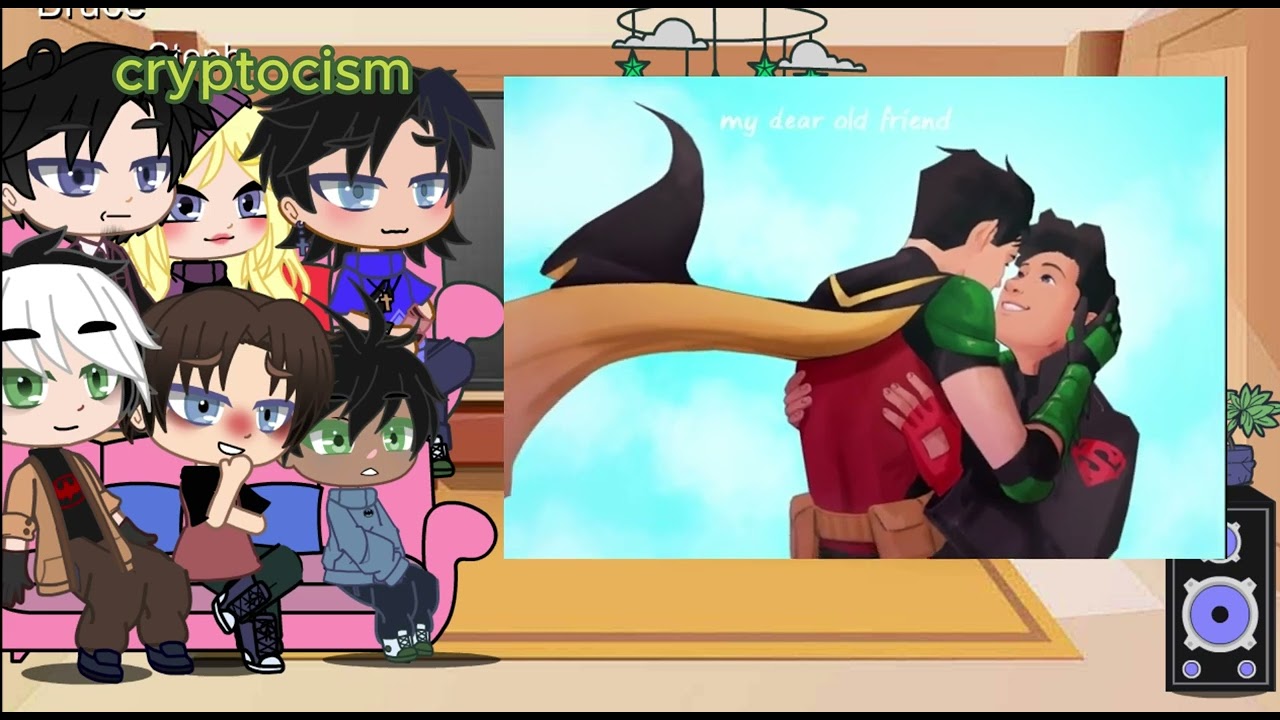 batfam react to TIM X