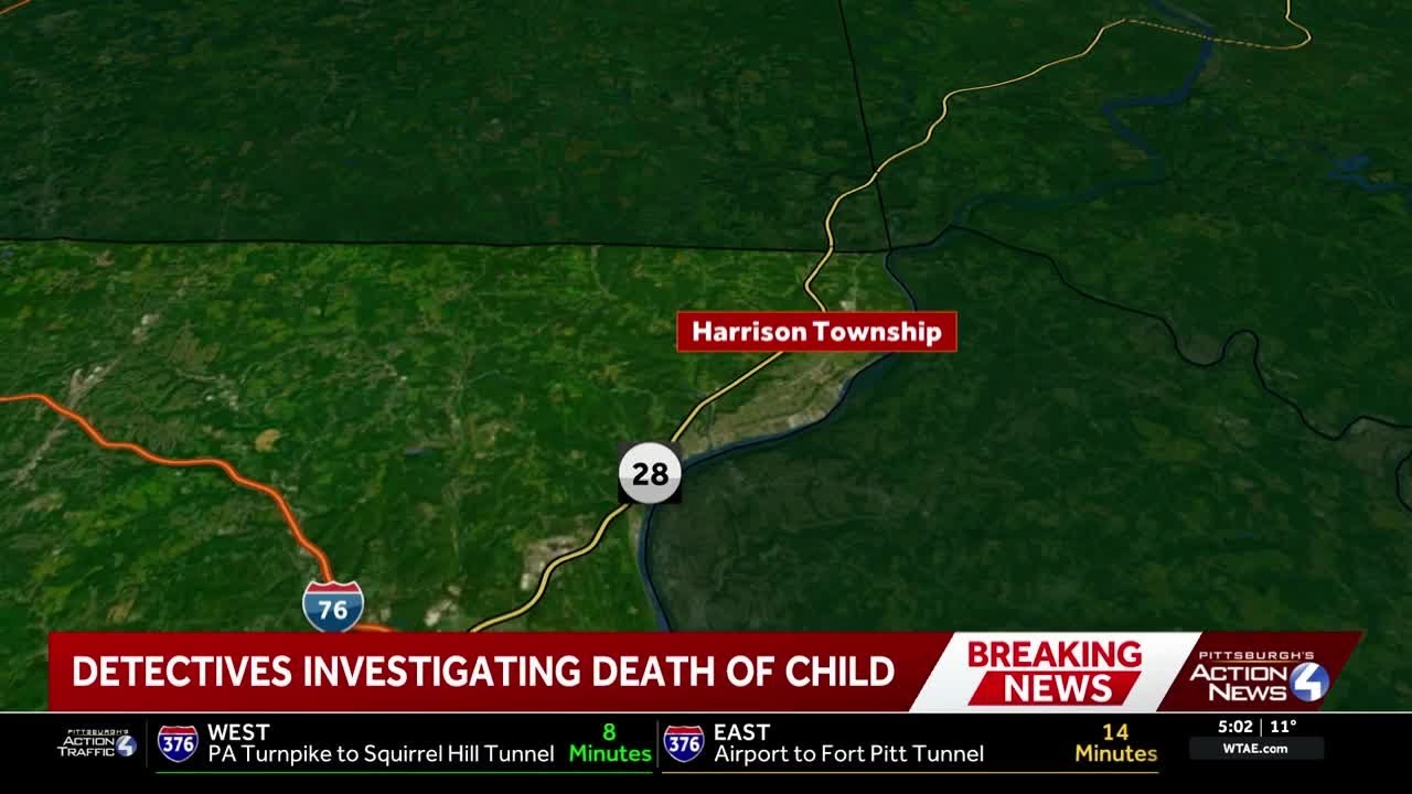 Child death investigation underway in Harrison Township, police say