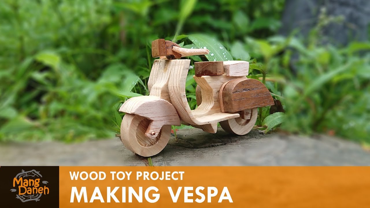 Making wooden Vespa