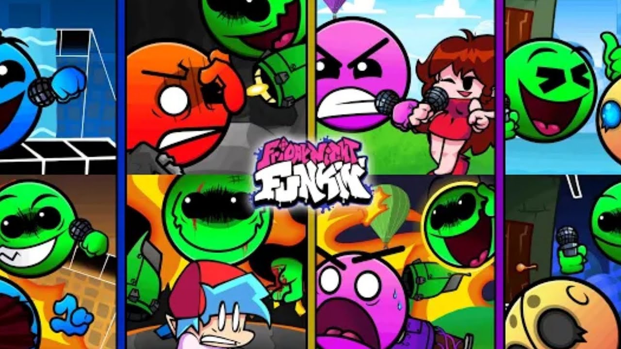 FNF FIRE IN THE HOLE mod breezy update all songs