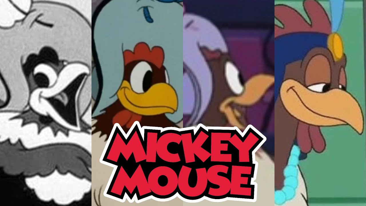 Clara Cluck (Mickey Mouse) | Evolution In Movies & TV (1934 - 2023)