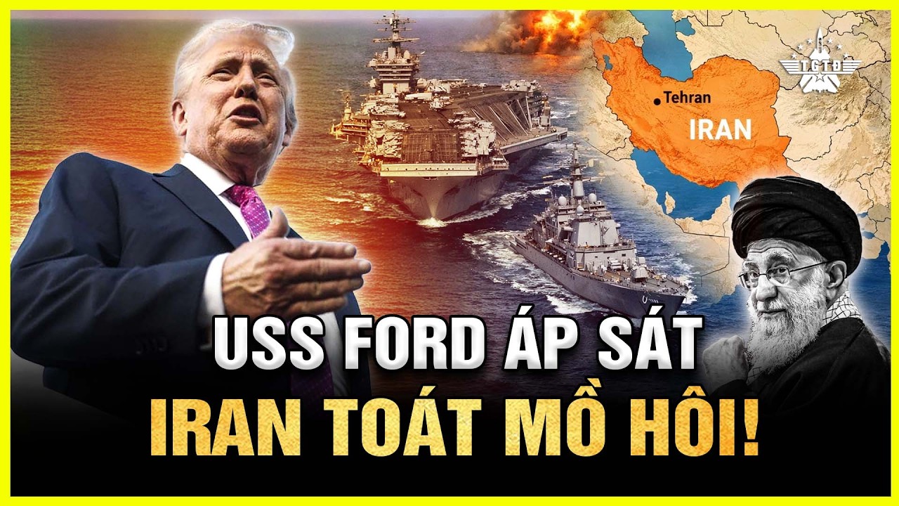 Trump Phát Tín Hiệu “Đòn Đánh Hạn Chế”: Cụm Tàu Sân Bay Mỹ Vào Vị Trí!