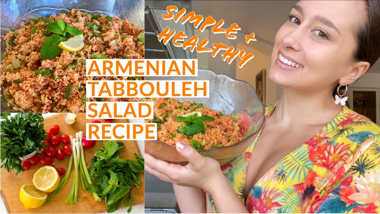 Simple & Healthy Tabbouleh Salad | Armenian Recipe