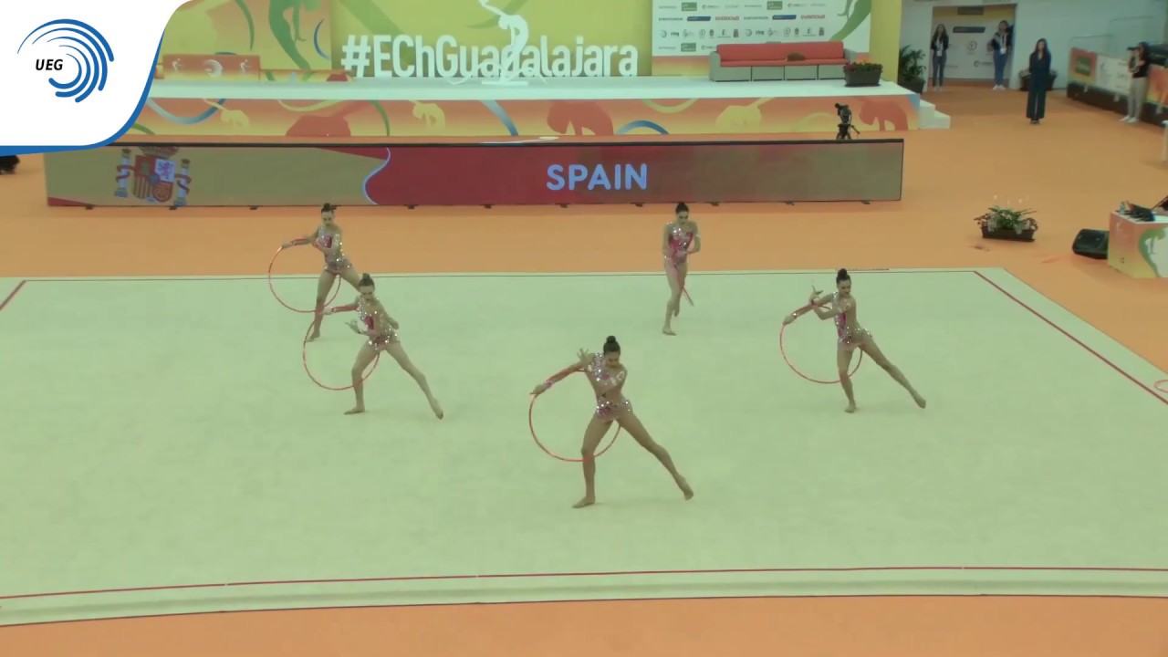Spain - 2018 Rhythmic Europeans, 5 hoops final