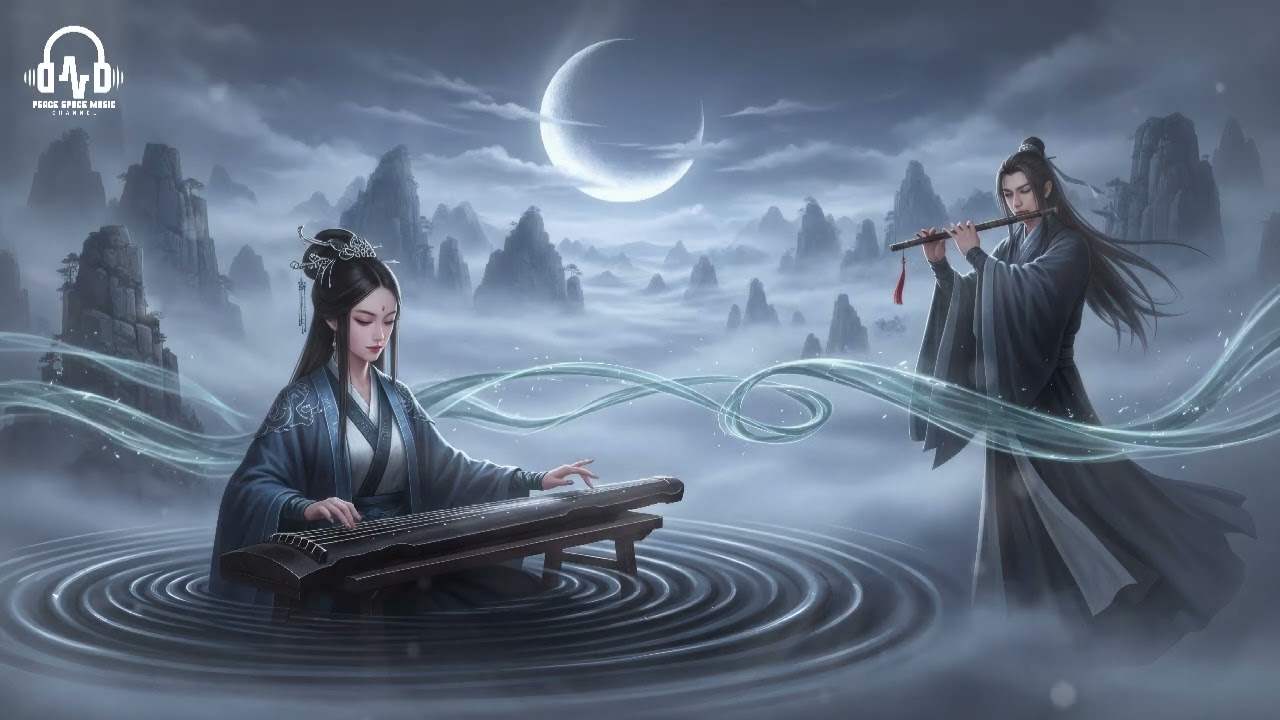 Chinese Zen Deep Sleep Music | Bamboo Flute, Erhu & Guzheng