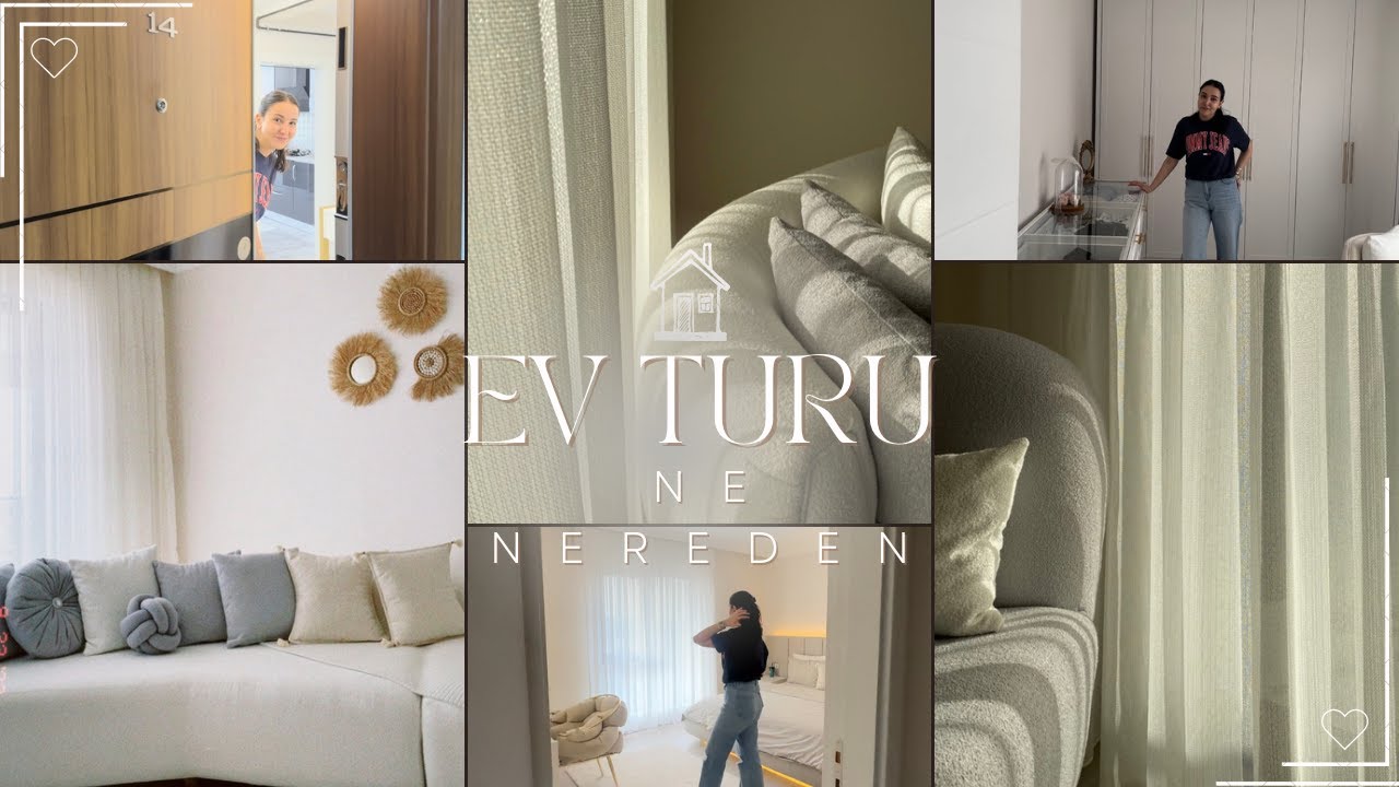 SONUNDA BEKLENEN EV TURU | NE NEREDEN |ÖZEL YAPTIRDIĞIM KOLTUKLARIM |TÜM MOBİLYALARI KENDİLERİ YAPTI