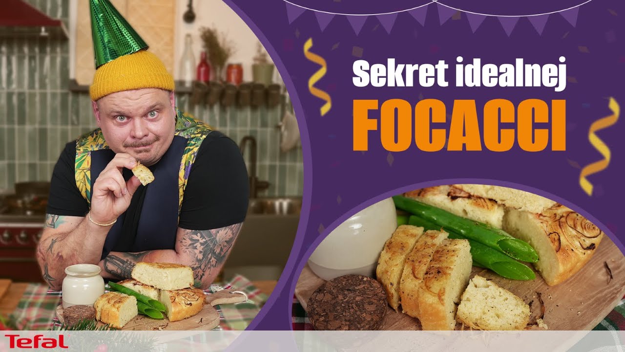 Szybka FOCACCIA - przepis na idealną imprezową przekąskę | KULINARNY GENIUSZ