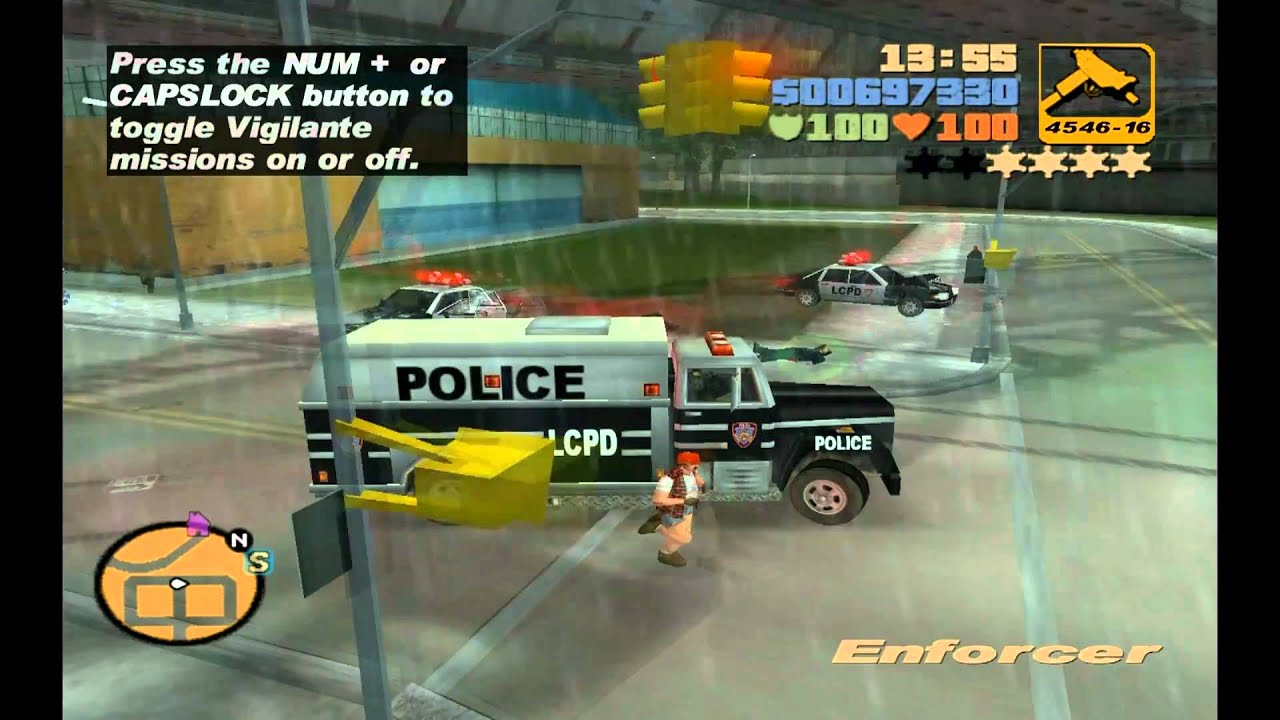 GTA III - Police Chase Pt. 9 - PC - HD