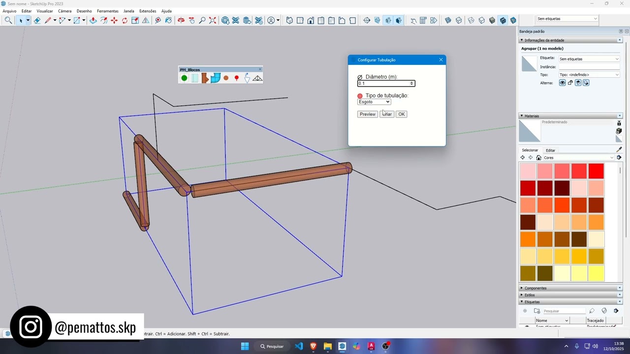 ATUALIZAÇÃO PLUGIN BLOCOS DINÂMICOS I Template SketchUp