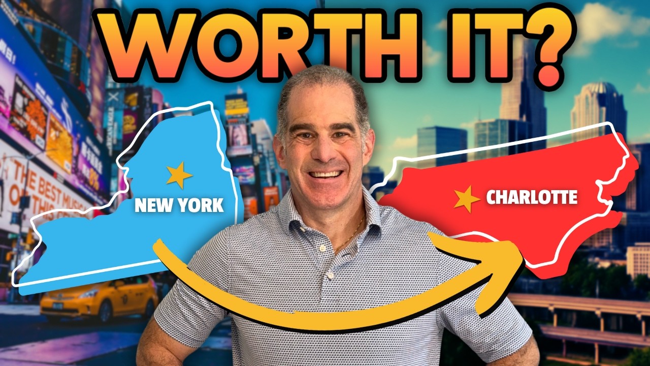 MOVING From NEW YORK To CHARLOTTE NORTH CAROLINA: Is It WORTH&nbsp;It?!!🤔
