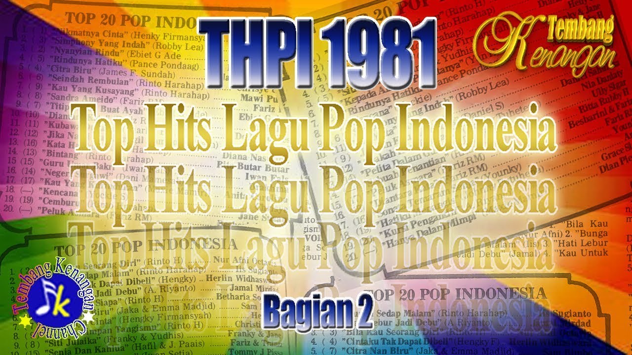 THPI (Top Hits Lagu Pop Indonesia) Tahun 1981 Bagian 2