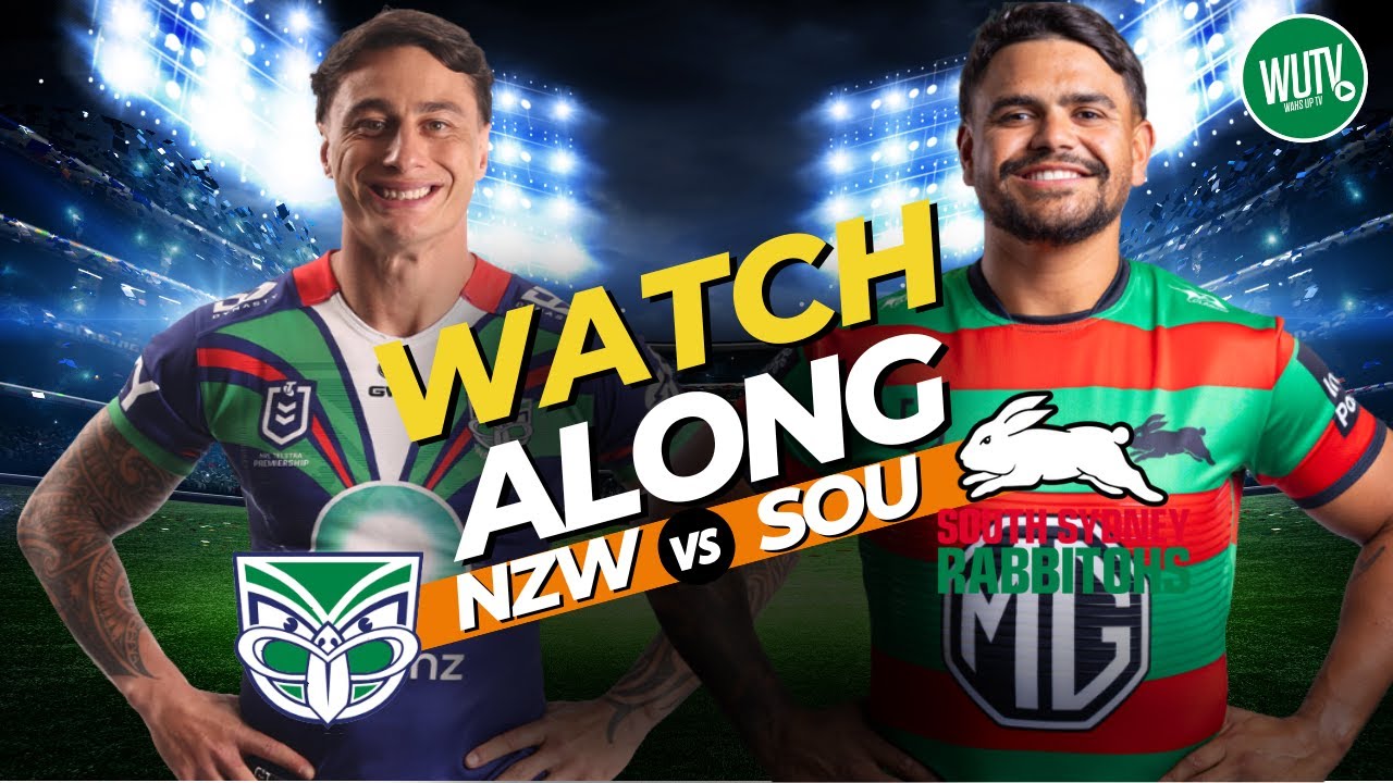 WUTV LIVE🔴: NZ WARRIORS V RABBITOHS NRL WATCH ALONG!