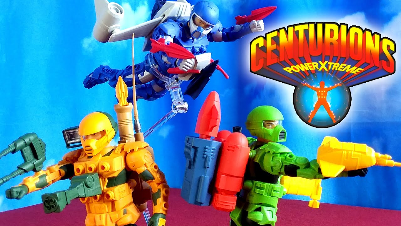 All 3 The Centurions Action Figures Review - Nostalgia Remakes Ramen Toys 80's Version