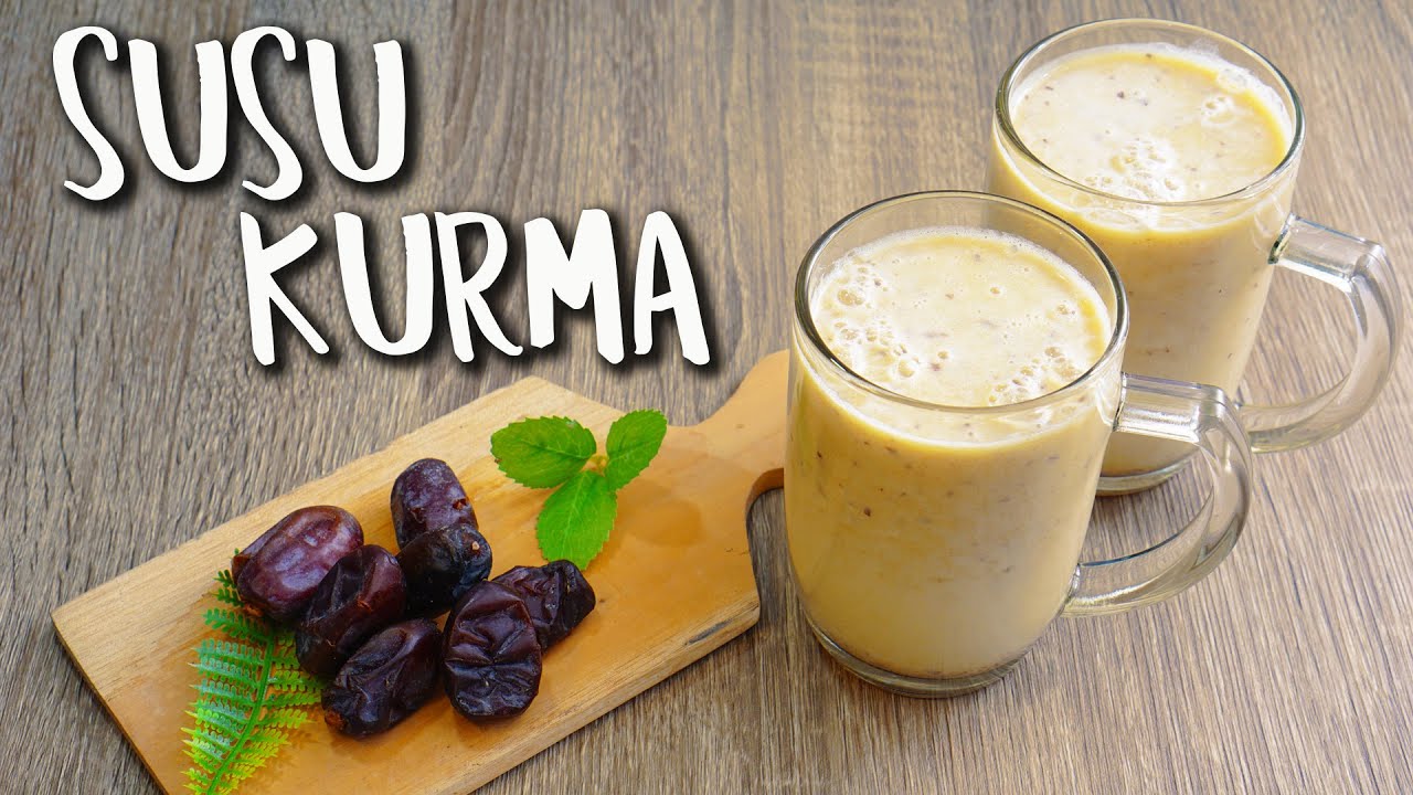 VIRAL!! Cara Mudah Membuat Susu Kurma Madu Untuk Meningkatkan Tenaga