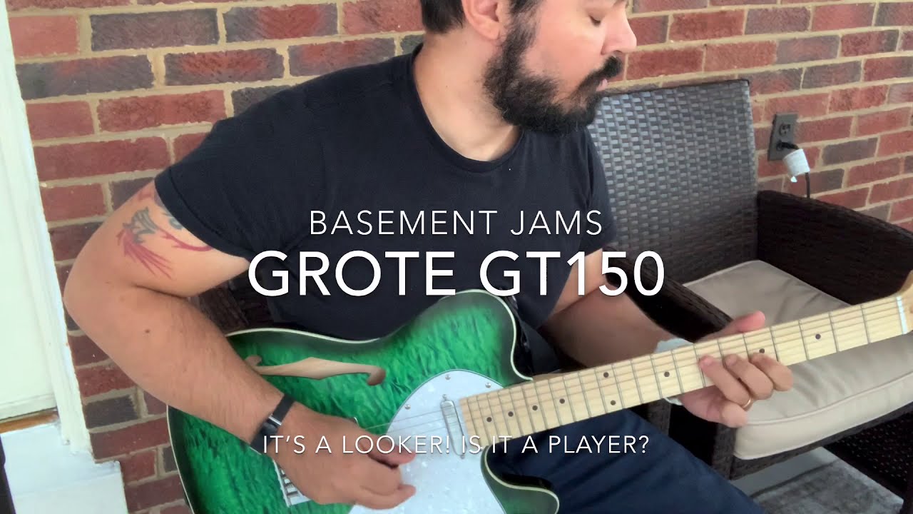 Basement Jams - Grote GT150 T-style Guitar