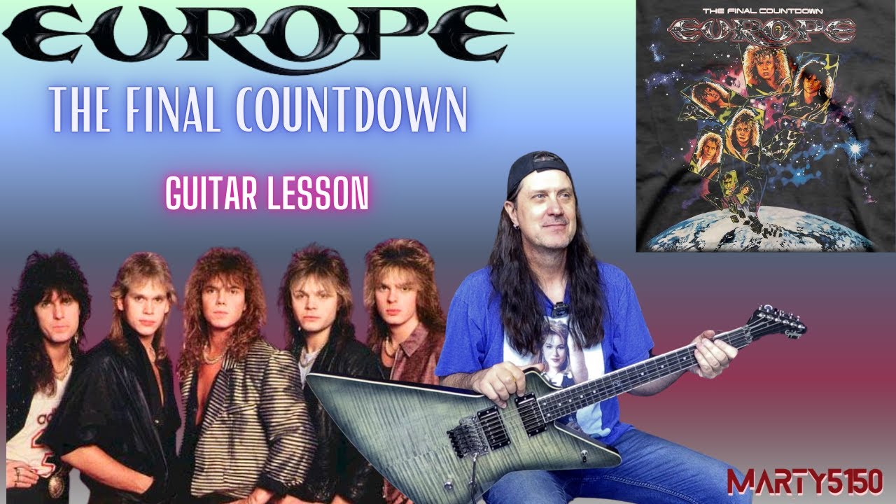 How To Play The Final Countdown By Europe - Guitar Lesson -