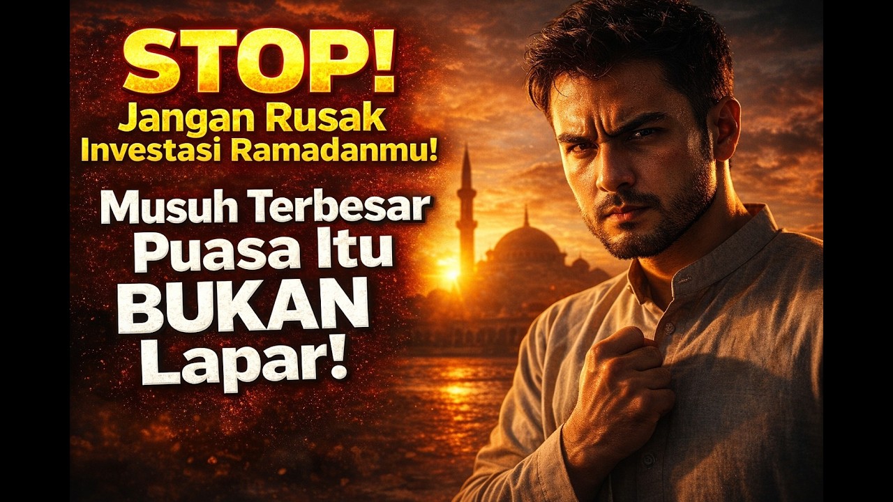 STOP! Jangan Rusak Investasi Ramadhanmu Karena 1 Kesalahan Ini