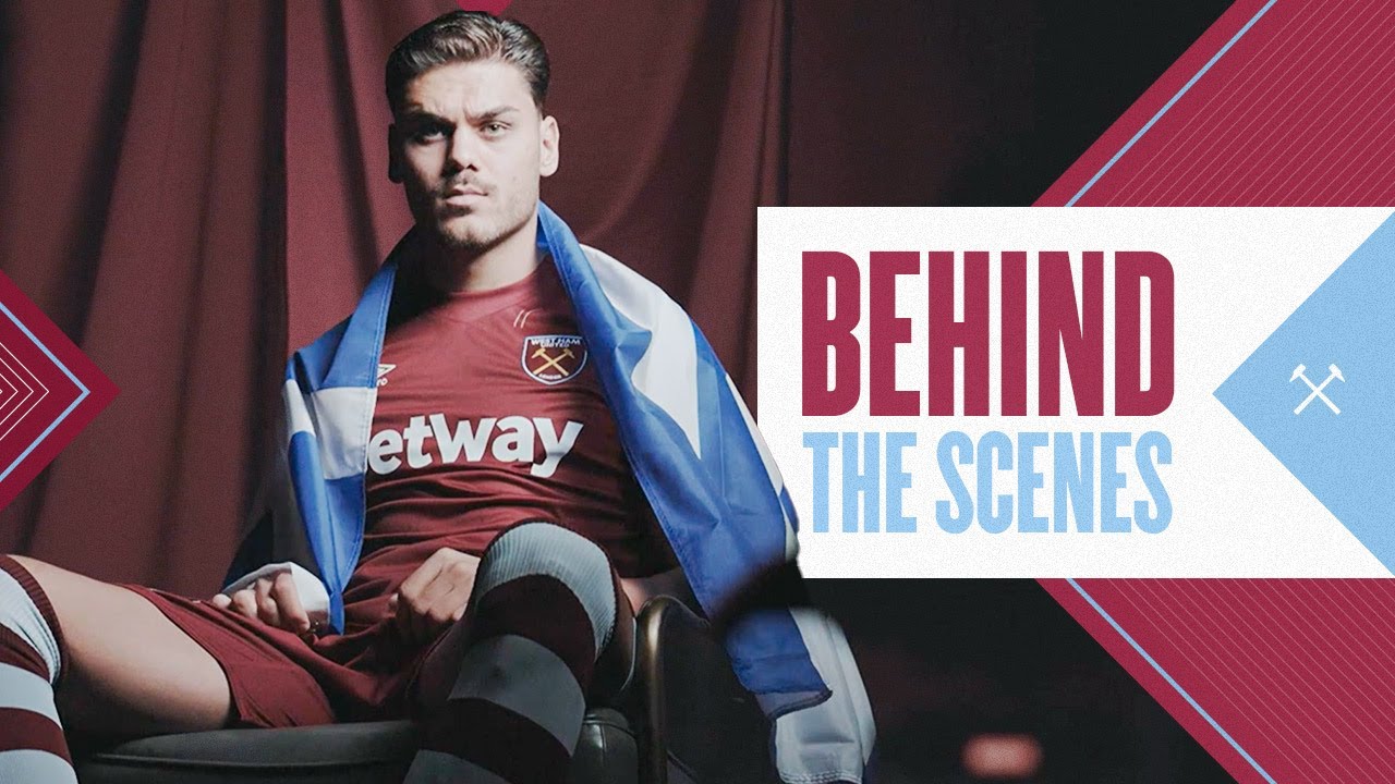 Konstantinos Mavropanos' First Day At West Ham | Behind The Scenes