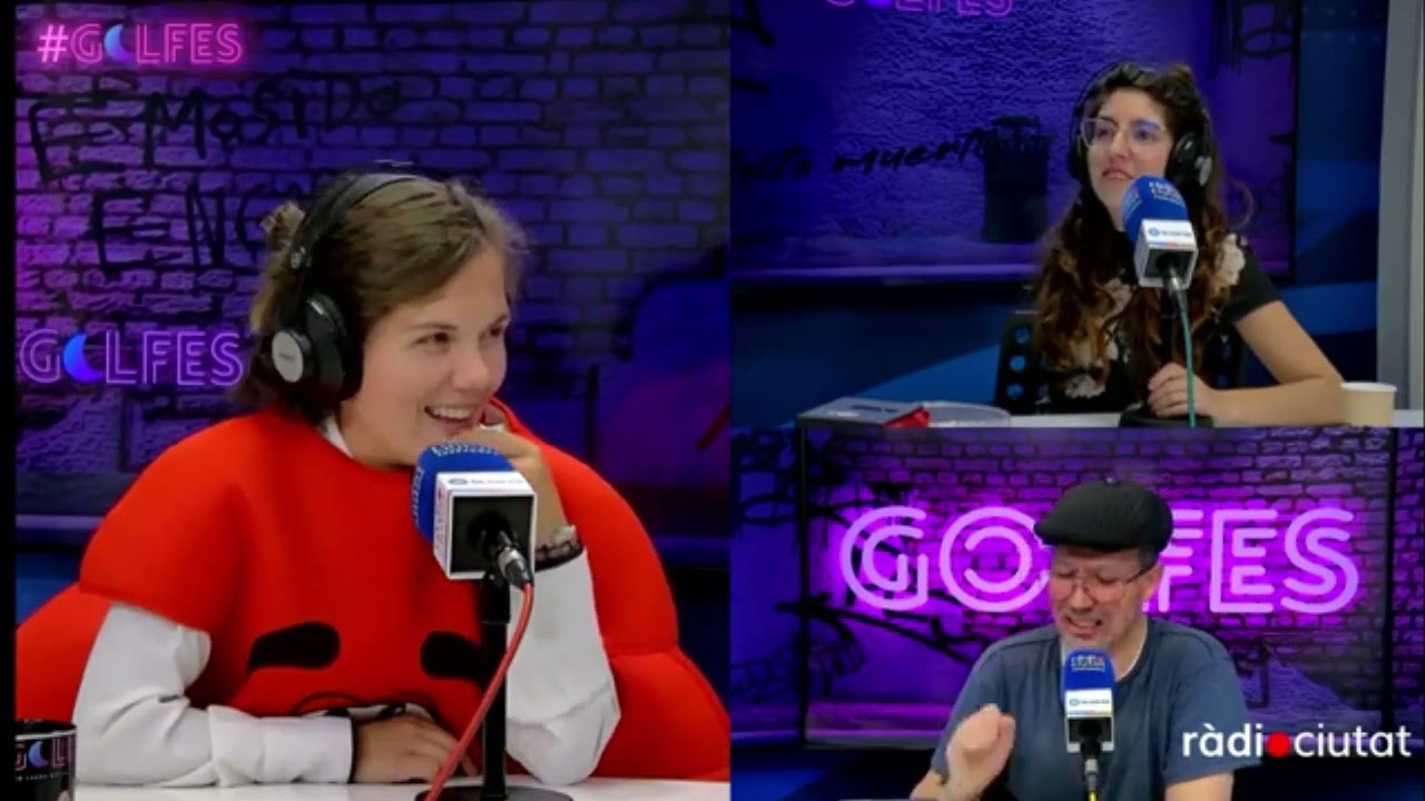 Sr.Ramon entrevistant a la seva enemiga Laura Rovira a 'Golfes'