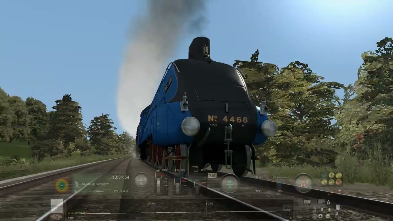 Train Simulator Mallard Peter Allen Pullman (1986) Pt 2