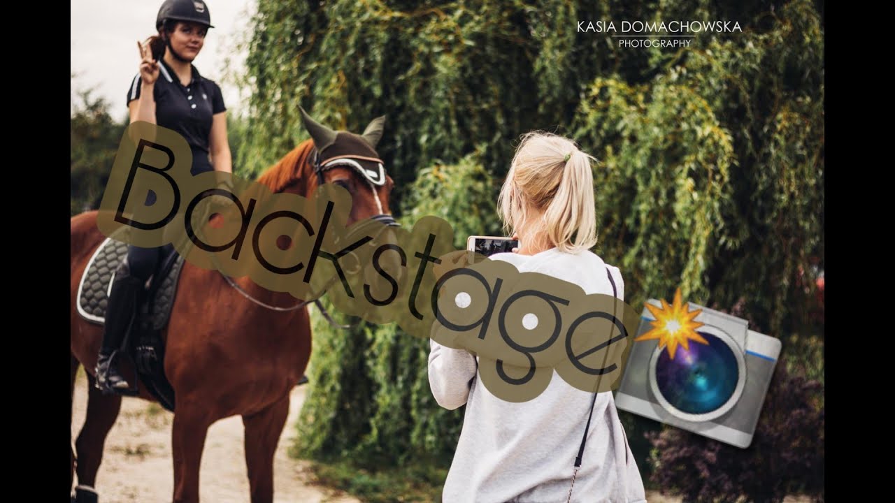 Sesja zdjęciowa z końmi - backstage || VLOG jeździecki