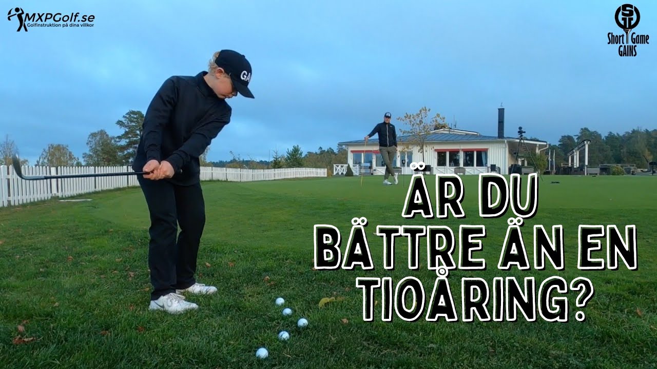 Är du bättre än en tioåring?! - Short Game Gains Närspelstest - MXPGolf.se