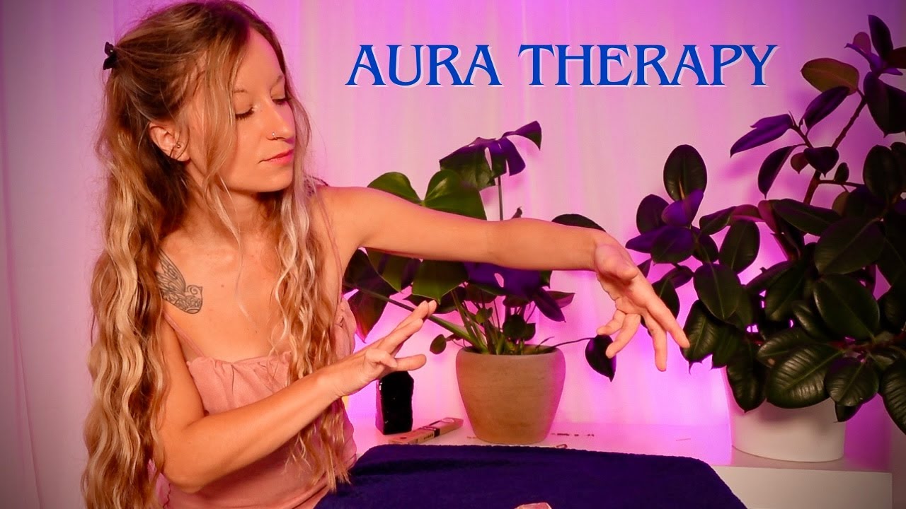 ASMR Aura Therapy 🌸 Hypnotic Reiki Hands For Deep Rest And Healing