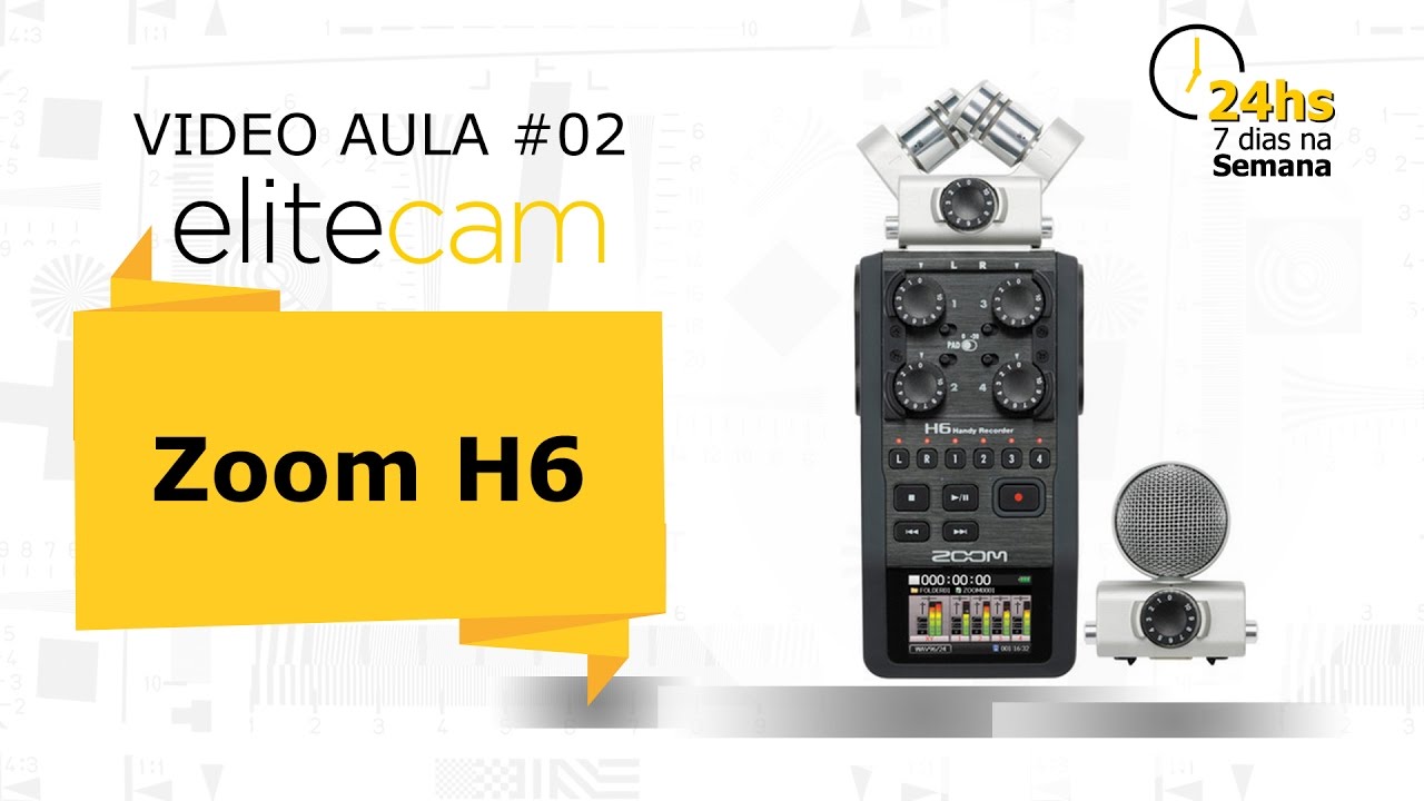 VIDEOAULA ZOOM H6 #02 CONEXÕES E BOTÕES