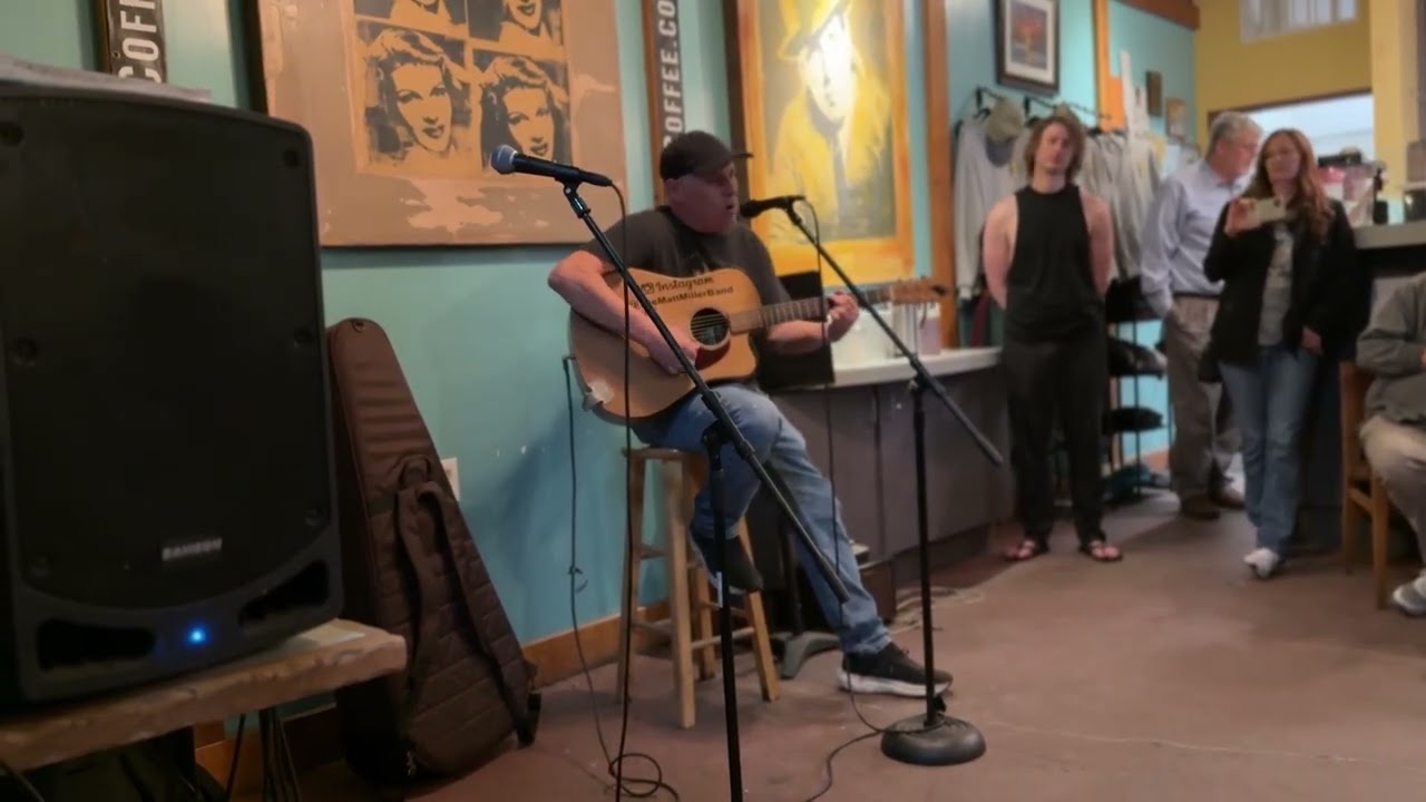 Make You Feel My Love (Bob Dylan)-Matt Miller at The Bogart's Coffee House open mic, Seal Beach CA