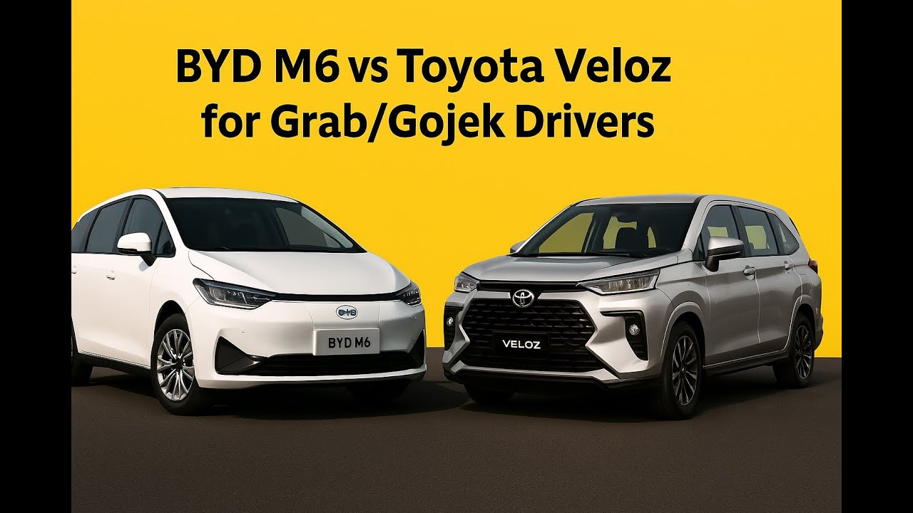 BYD M6 vs Toyota Veloz: Ini Mobil Grab/Gojek yang Hasilkan Rp565 Juta Lebih Banyak!