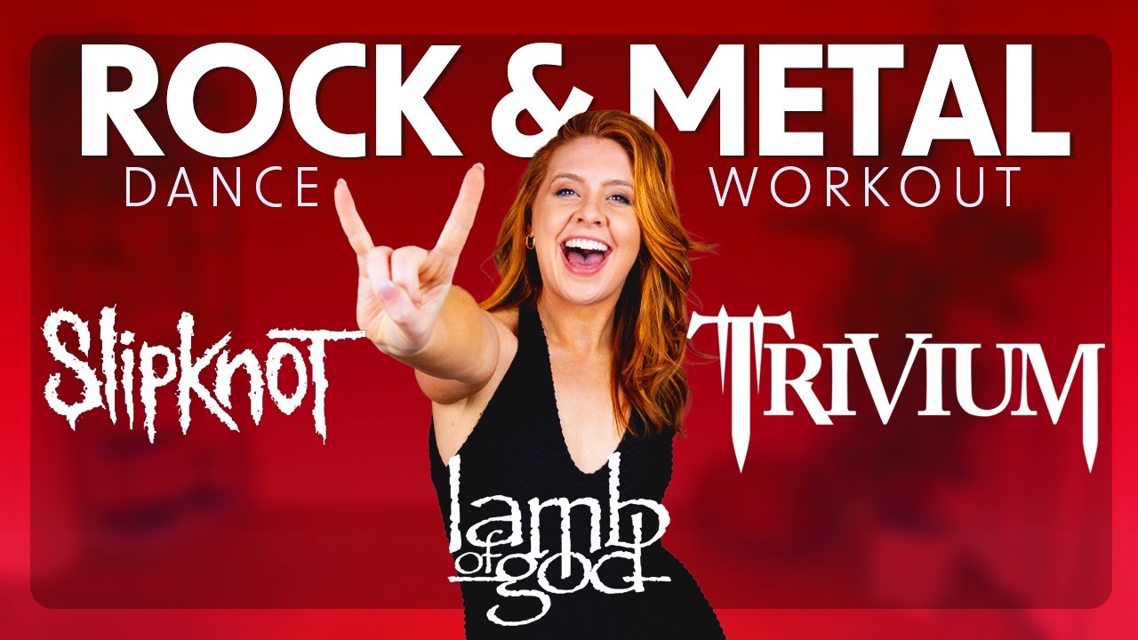 Rock & Metal Dance Cardio Workout | Lamb of God, Trivium, Slipknot