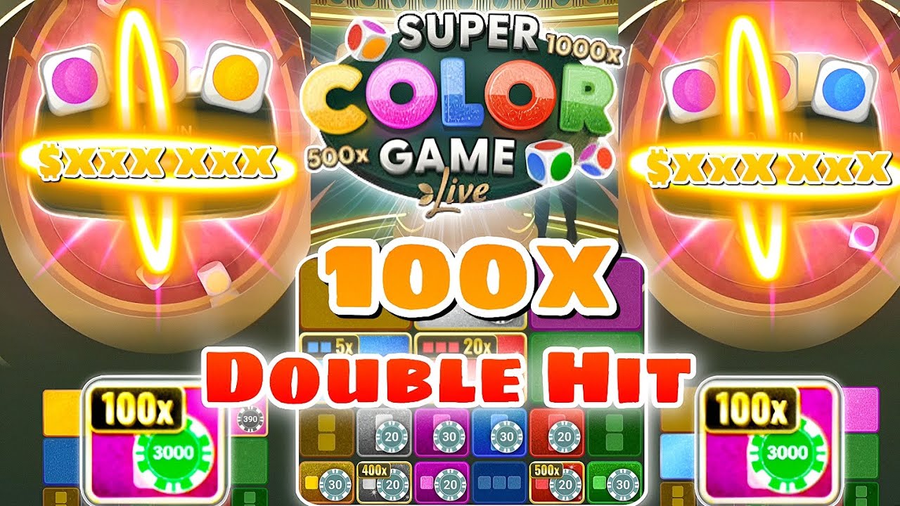 Double 100x Win on Super Colour Game 🎯 | BIG WIN Moments!