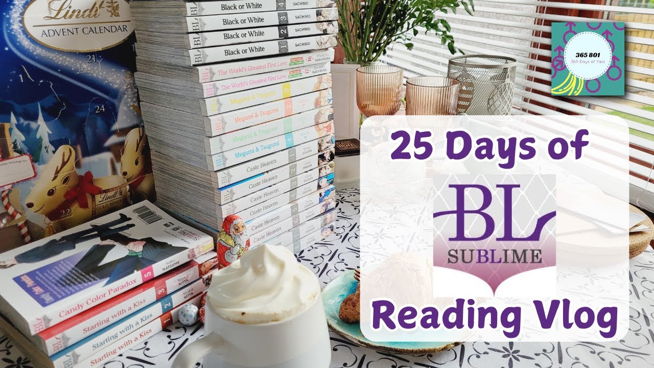 25 Days of SuBLime Manga Reading Vlog! || The Final Vlog of 2024!