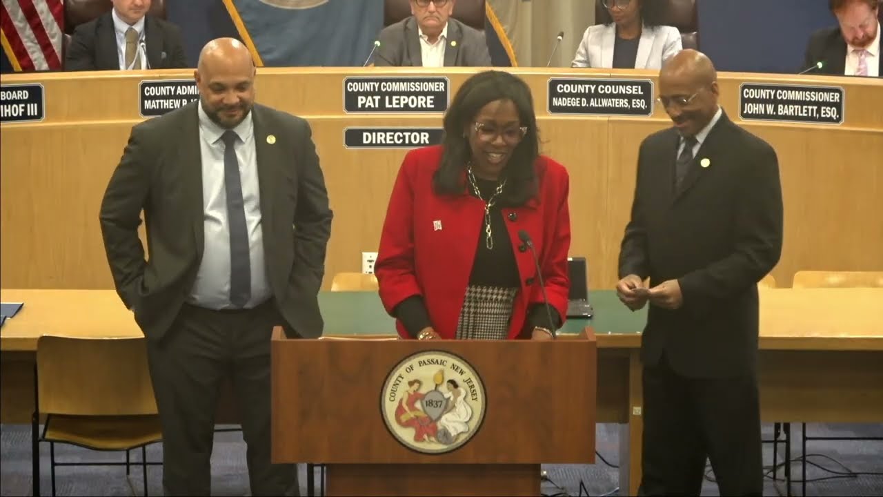 October 28, 2025 Meeting of the Passaic County Board of County Commissioners