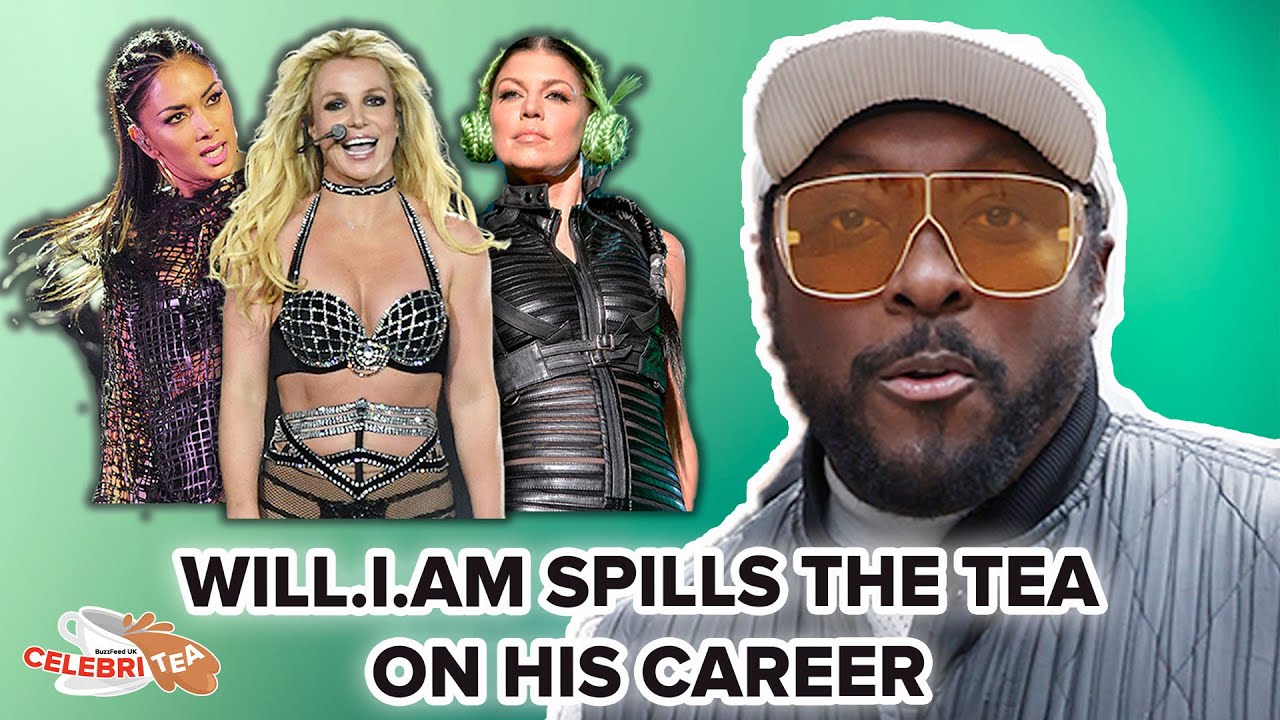 will.i.am Discusses Working With Britney Spears, AI in Music, and more | CelebriTea