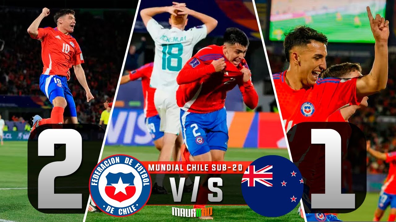 TODAY! Chile 2 / New Zealand 1 | Full U-20 World Cup Highlights | 1080p HD