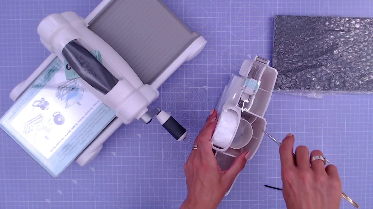 Unboxing: Sizzix Big Shot with Tool Caddy & Precision Base Plate