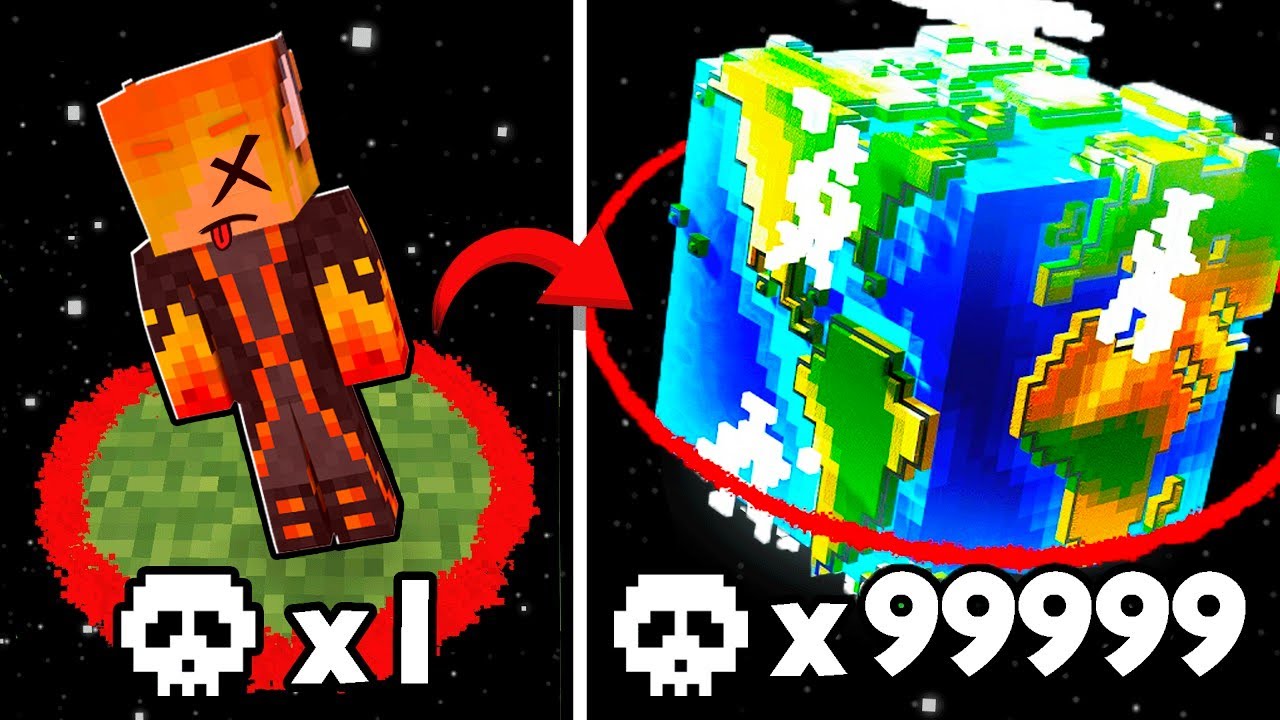 SỐ LẦN HỒI SINH = K&Iacute;CH THƯỚC CỦA THẾ GIỚI TRONG MINECRAFT