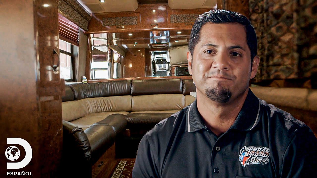 Un increíble cambio para un viejo autobús de gira | Texas Trocas | Discovery en Español