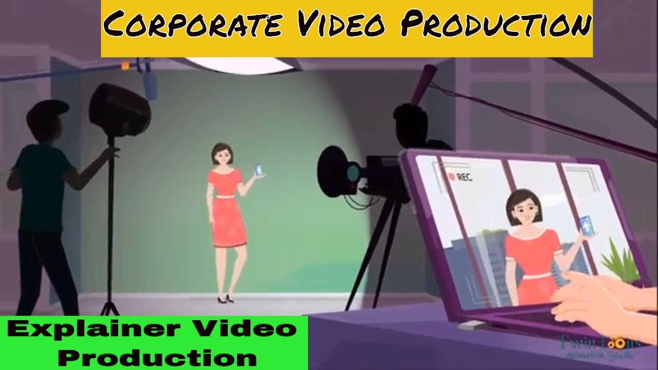 Corporate Video Production | Showreel Video by Explainer Video Company India | TwinToons
