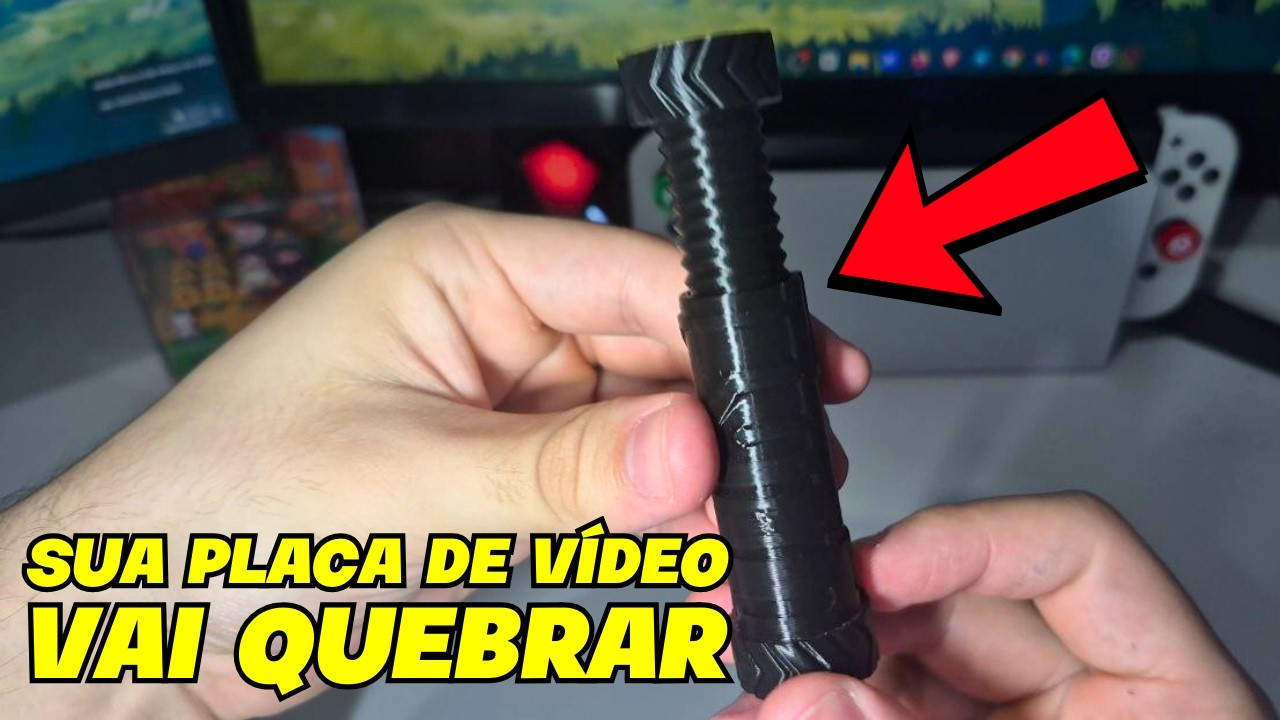 O Peso da sua PLACA DE VÍDEO vai Destruir Seu PC sem você perceber, fácil de resolver