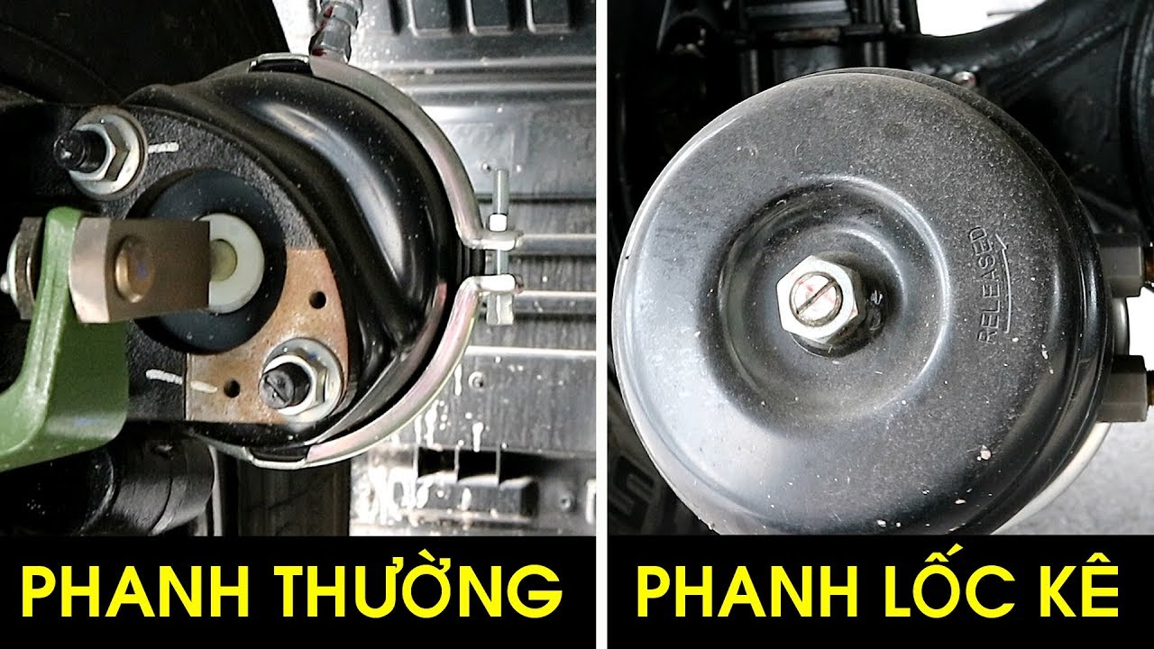 PHÂN BIỆT PHANH HƠI THƯỜNG VS PHANH HƠI LỐC KÊ – HỆ THỐNG PHANH ISUZU FRV 8 TẤN EURO 4