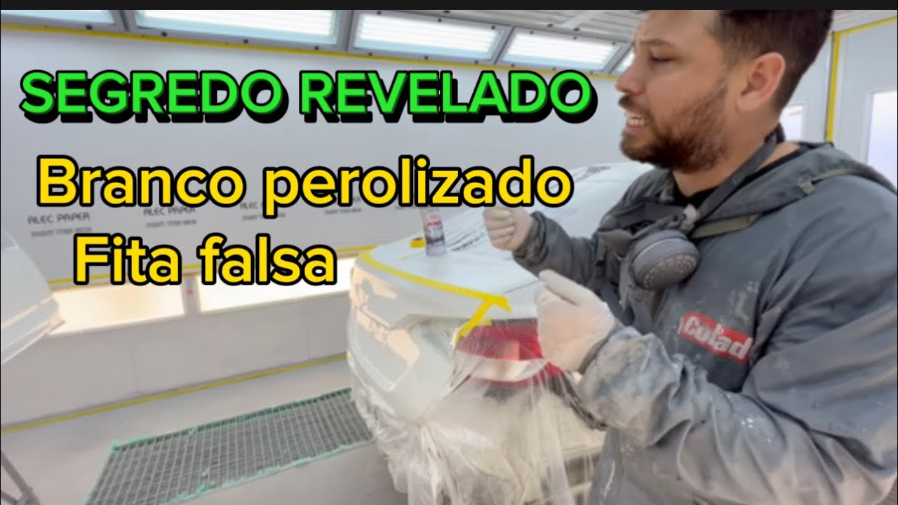 Pintura tricoat ( branco perolizado)