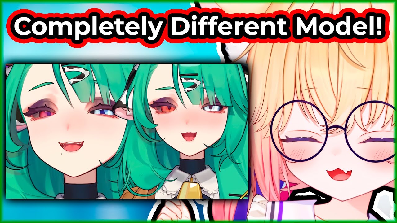 Mini Reacts To Crelly Shows Her Model Rigging Before & After Making Her Own Changes...