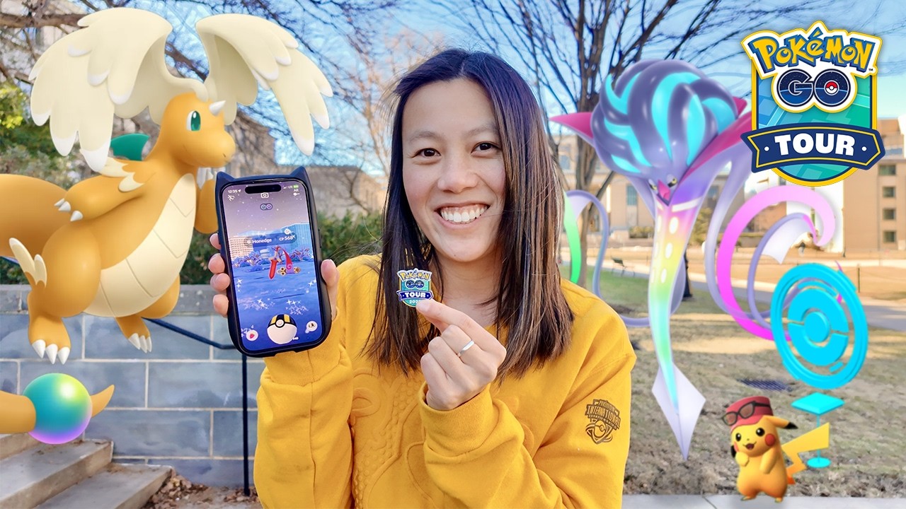 Trying to collect shiny Pokémon during the Kalos Go Tour | Vlog