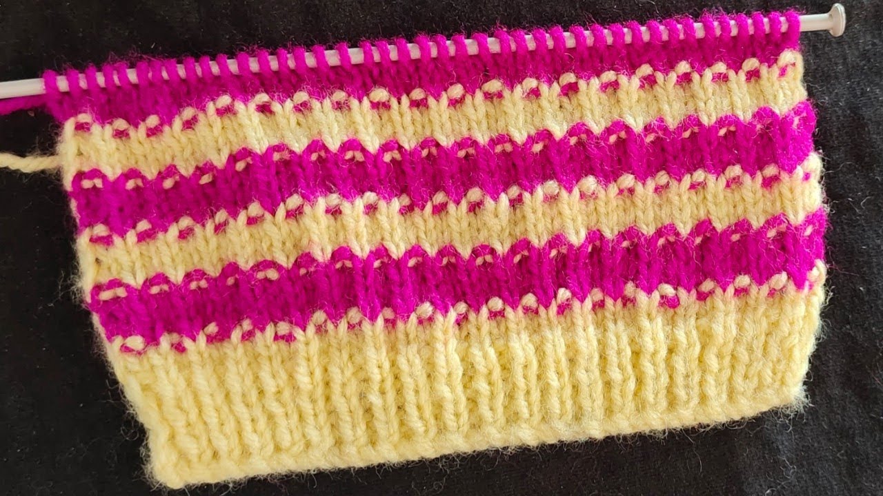 Double Colour Sweater Design/हाफ और फुल Sweater Design/Baby Boy And Girl Cardigan Sweater Design