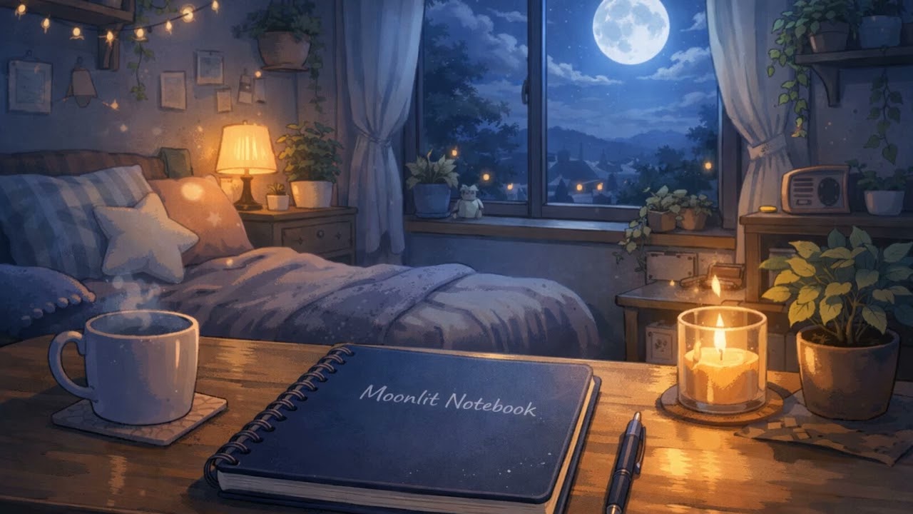 Slow Steps Through the Alley - Moonlit Lofi Mix