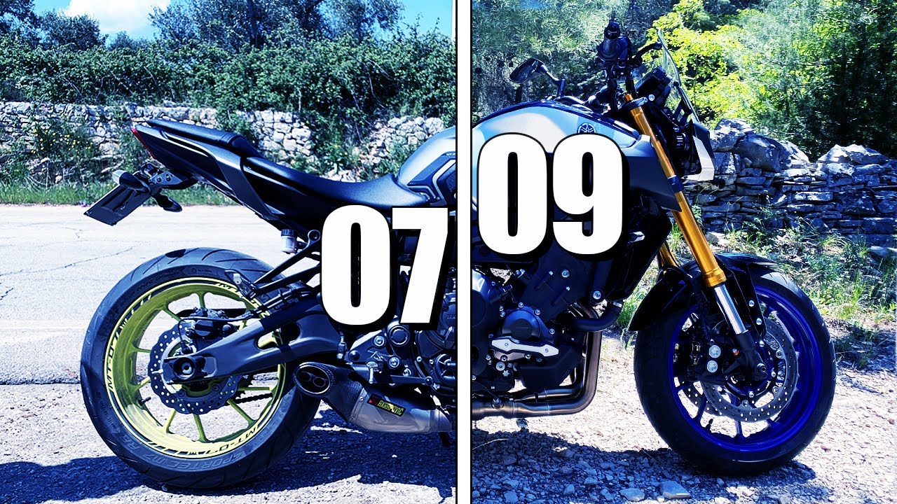MT 07 vs MT 09: QUALE CONVIENE? (2020)