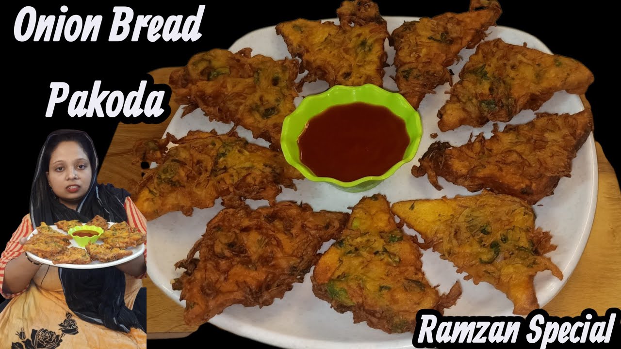 Ramdan Special l Onion Bread Pakoda Recipe l इफ्तारी में सबसे आसान रेसिपी बस 10 मिनट में बनने वाली l